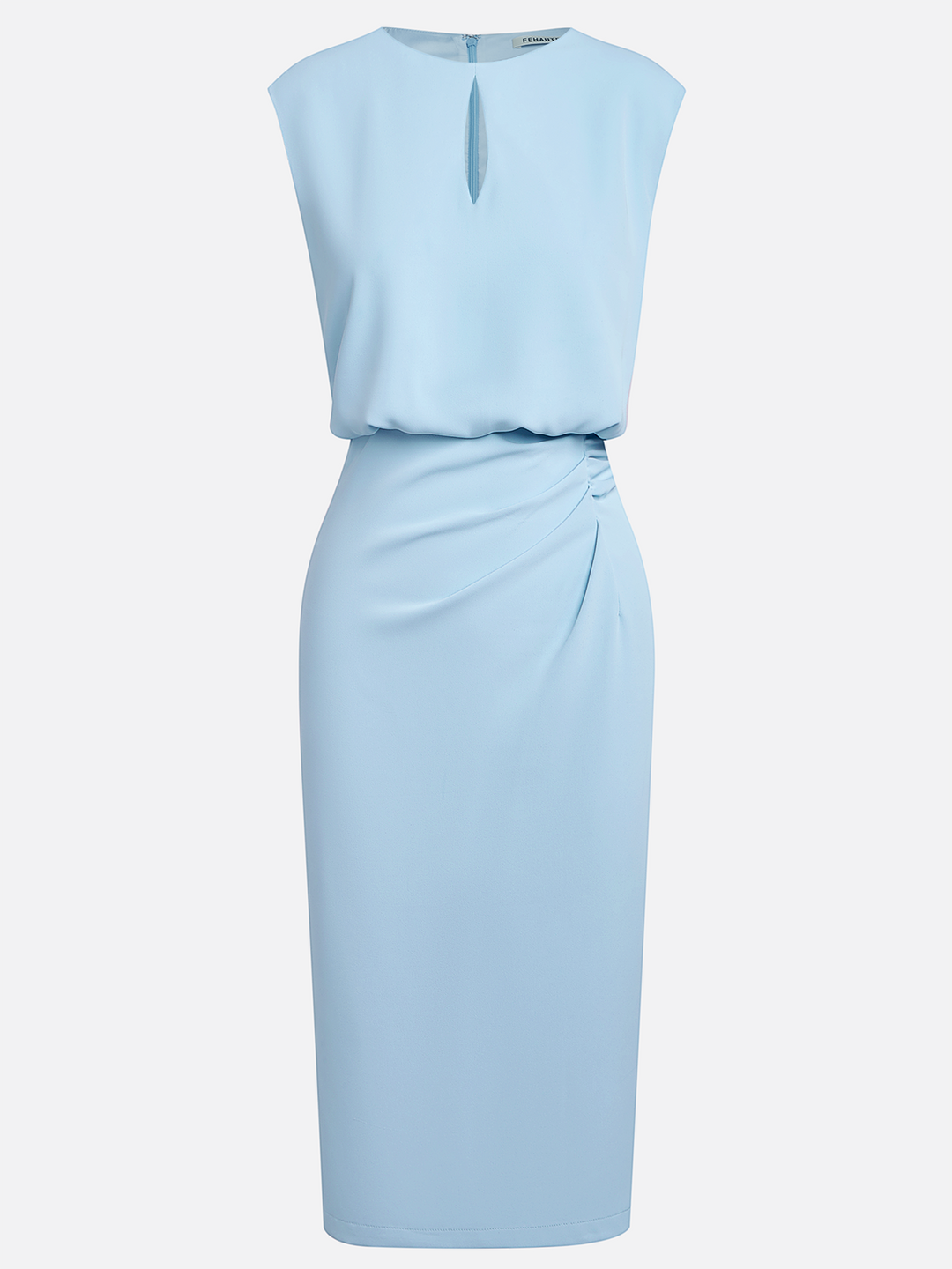 Valentina™ | Midi-jurk met zijdraping en een verfijnde charme