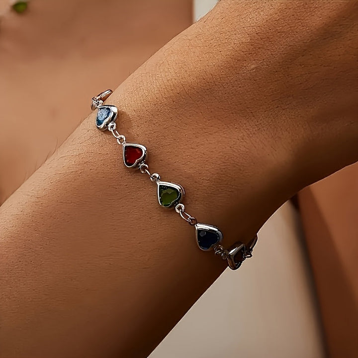 Unieke hartvormige armband