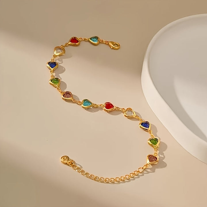 Unieke hartvormige armband