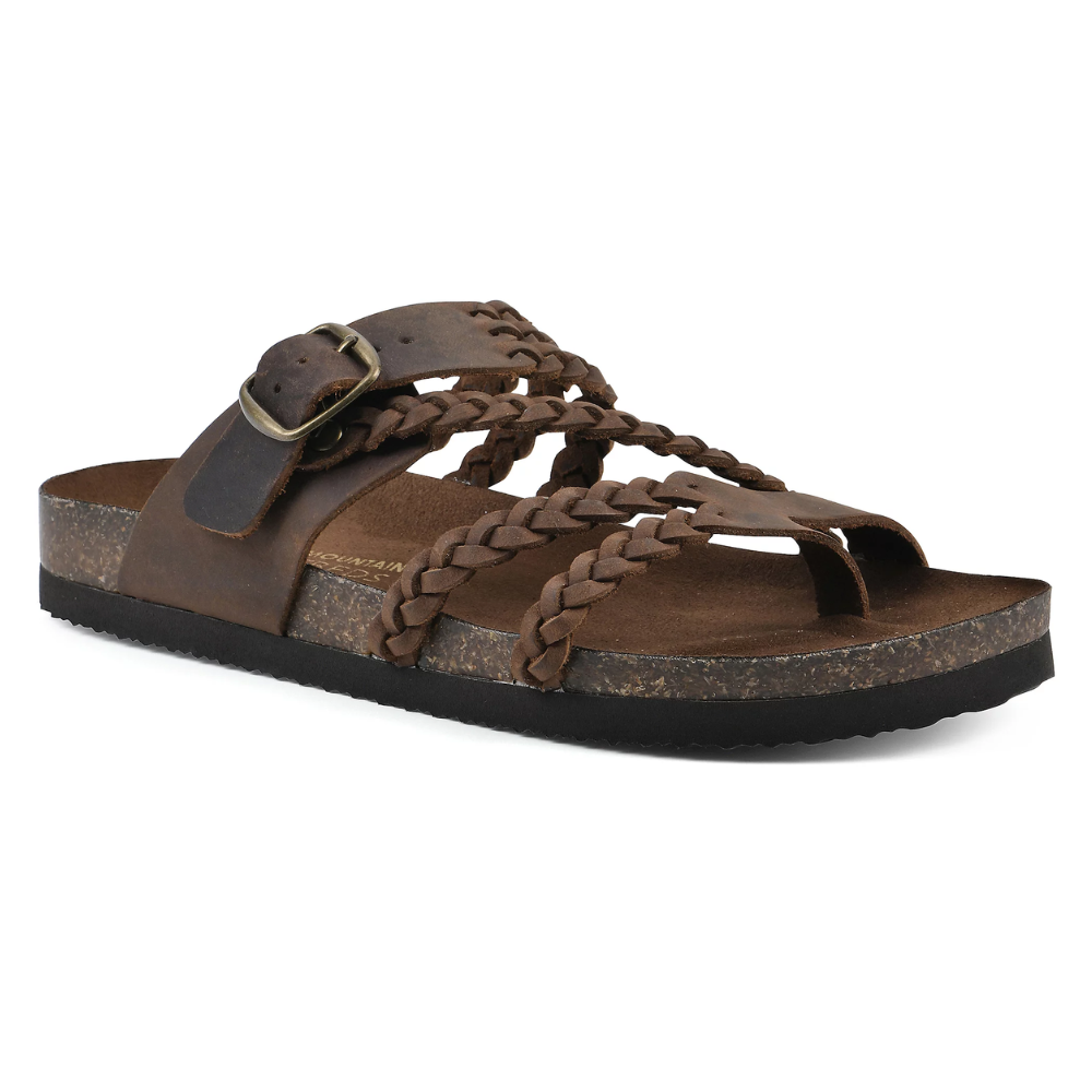 Adriana I Gevlochten Korksandalen