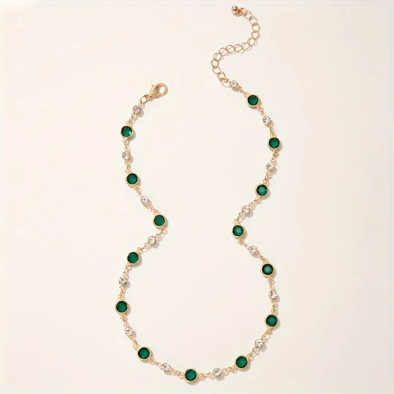 Emerald Groene Hanger Ketting