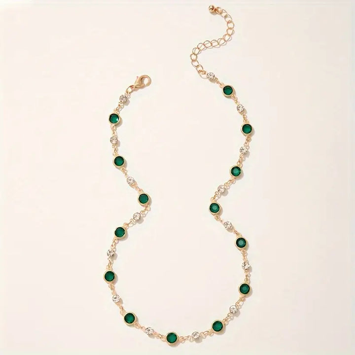 Emerald Groene Hanger Ketting