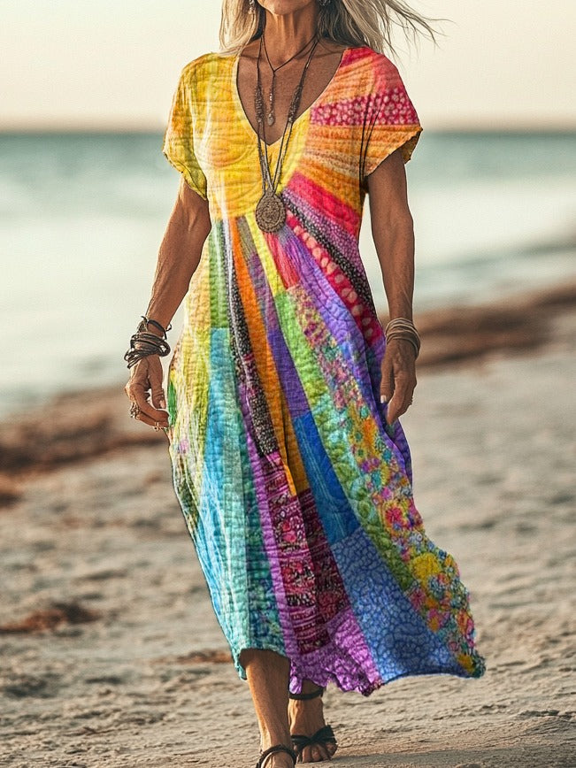 Bohemian Zonne Jurk