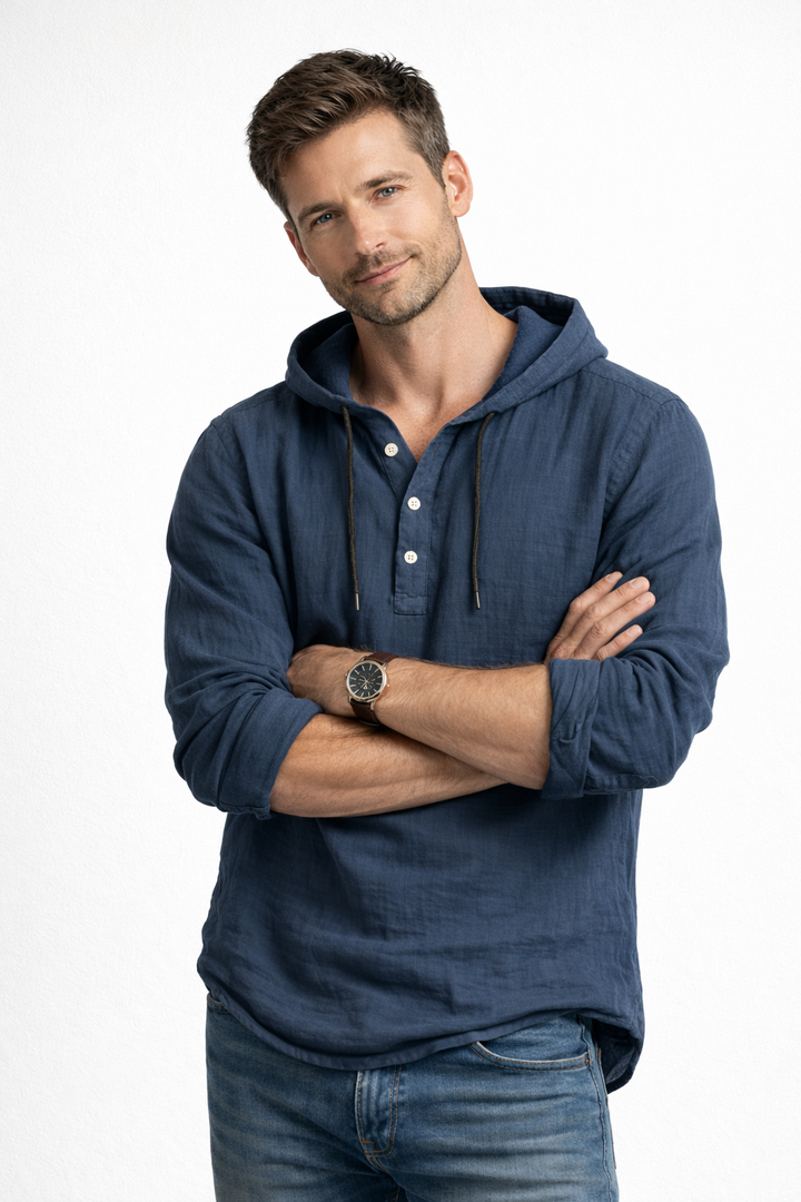 Dante-shirt met capuchon
