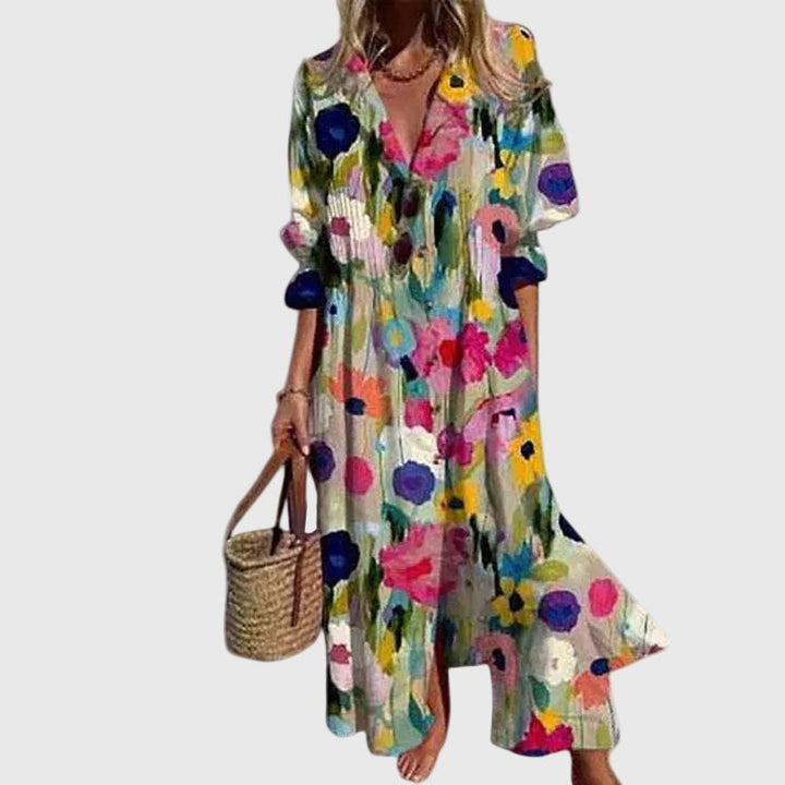 Zariah | Elegante Maxi Boheemse Jurk