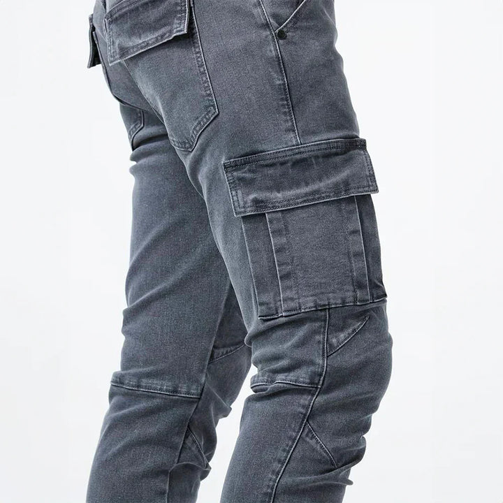 ALEX™ | ELASTISCHE CARGO JEANS