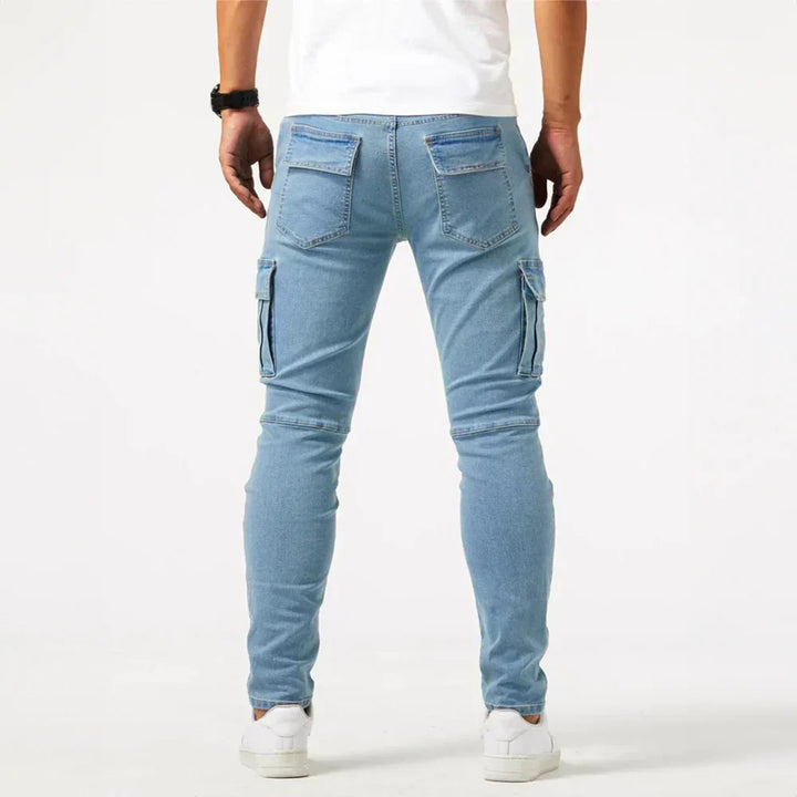 ALEX™ | ELASTISCHE CARGO JEANS