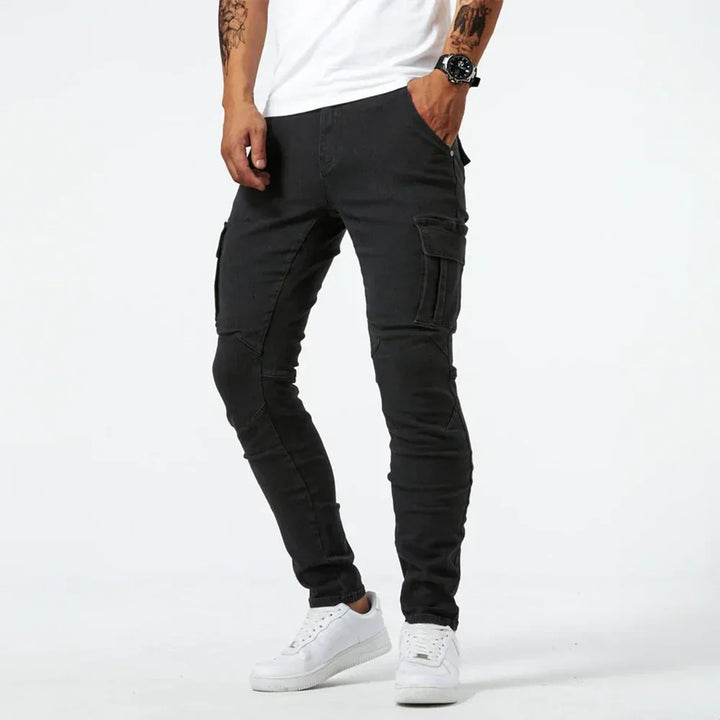 ALEX™ | ELASTISCHE CARGO JEANS