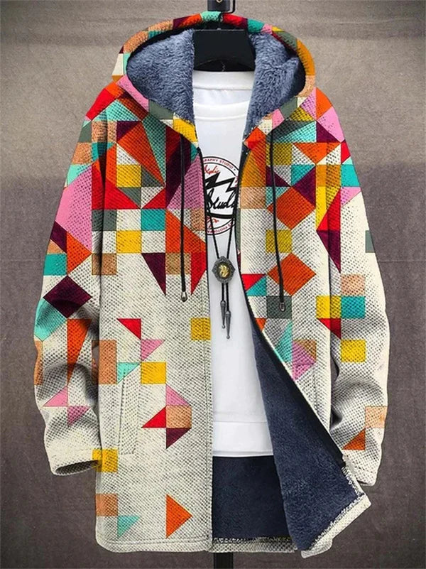 Aria™ - Luxe cardigan geïnspireerd door kunst + ritssluiting