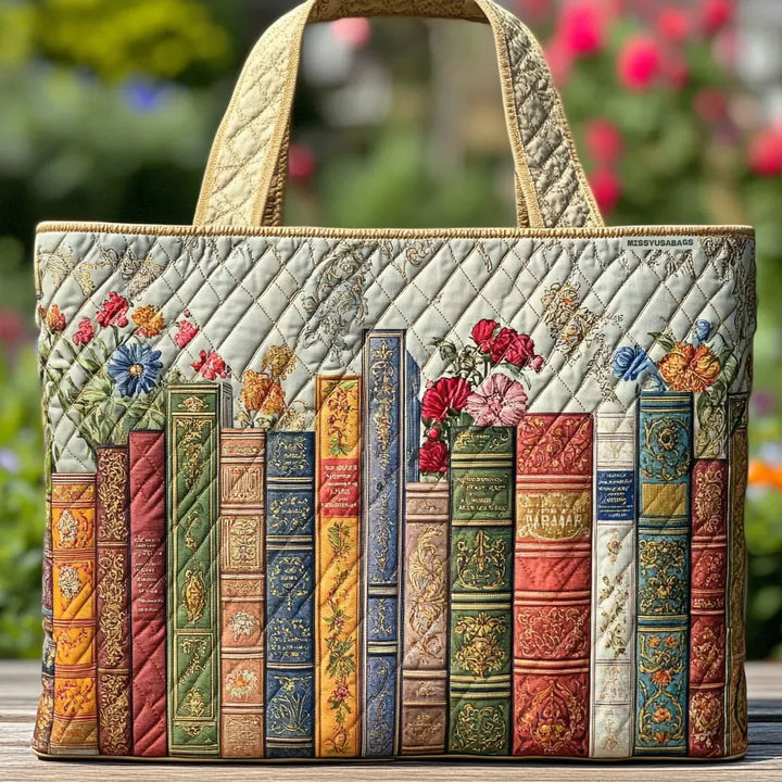 Gequilt Handtas - Betoverde Bibliotheek