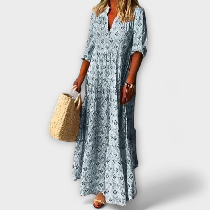 Sera - Elegante en comfortabele maxi jurk voor de lente