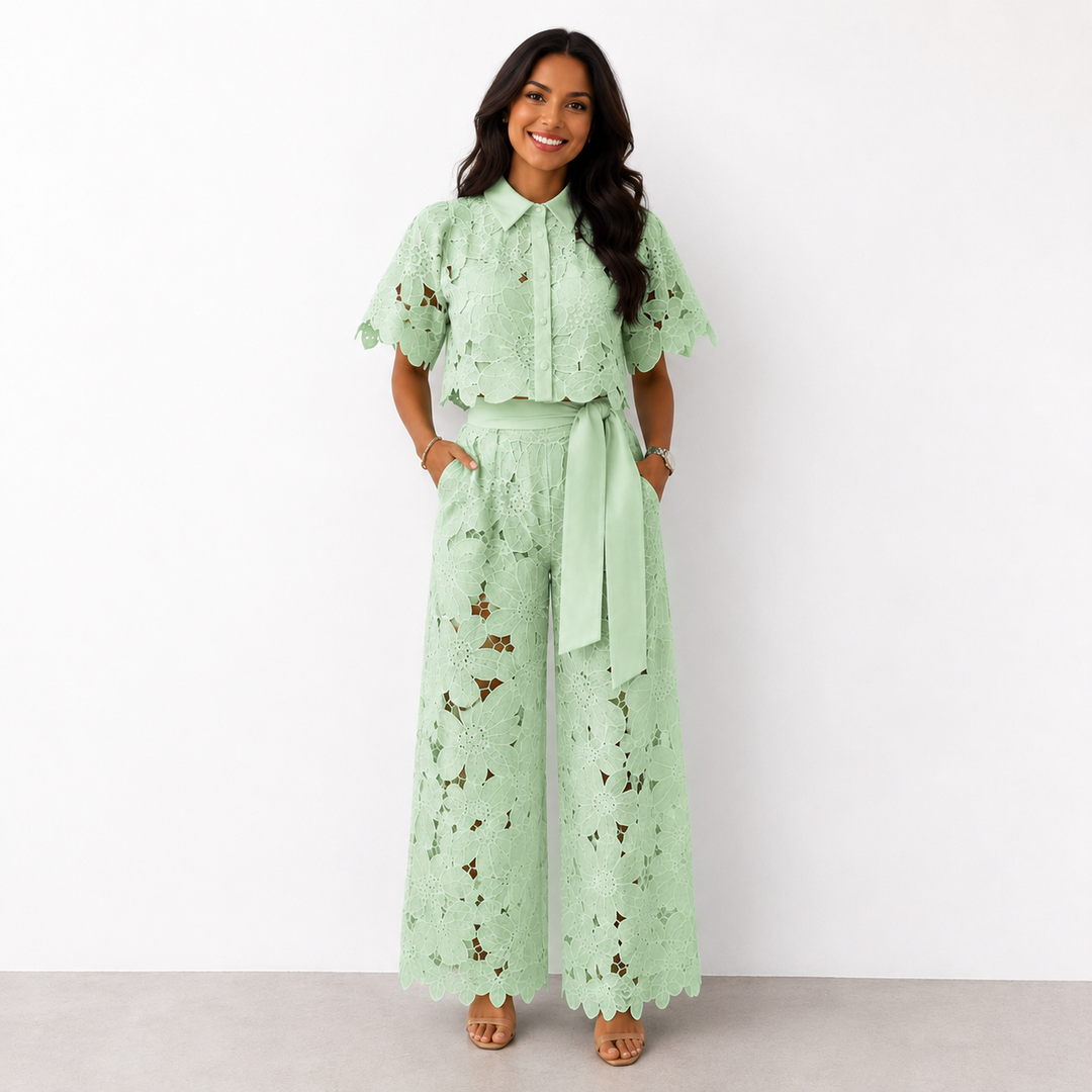Isabela | Tijdloos tweedelig set