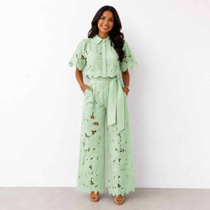 Isabela | Tijdloos tweedelig set