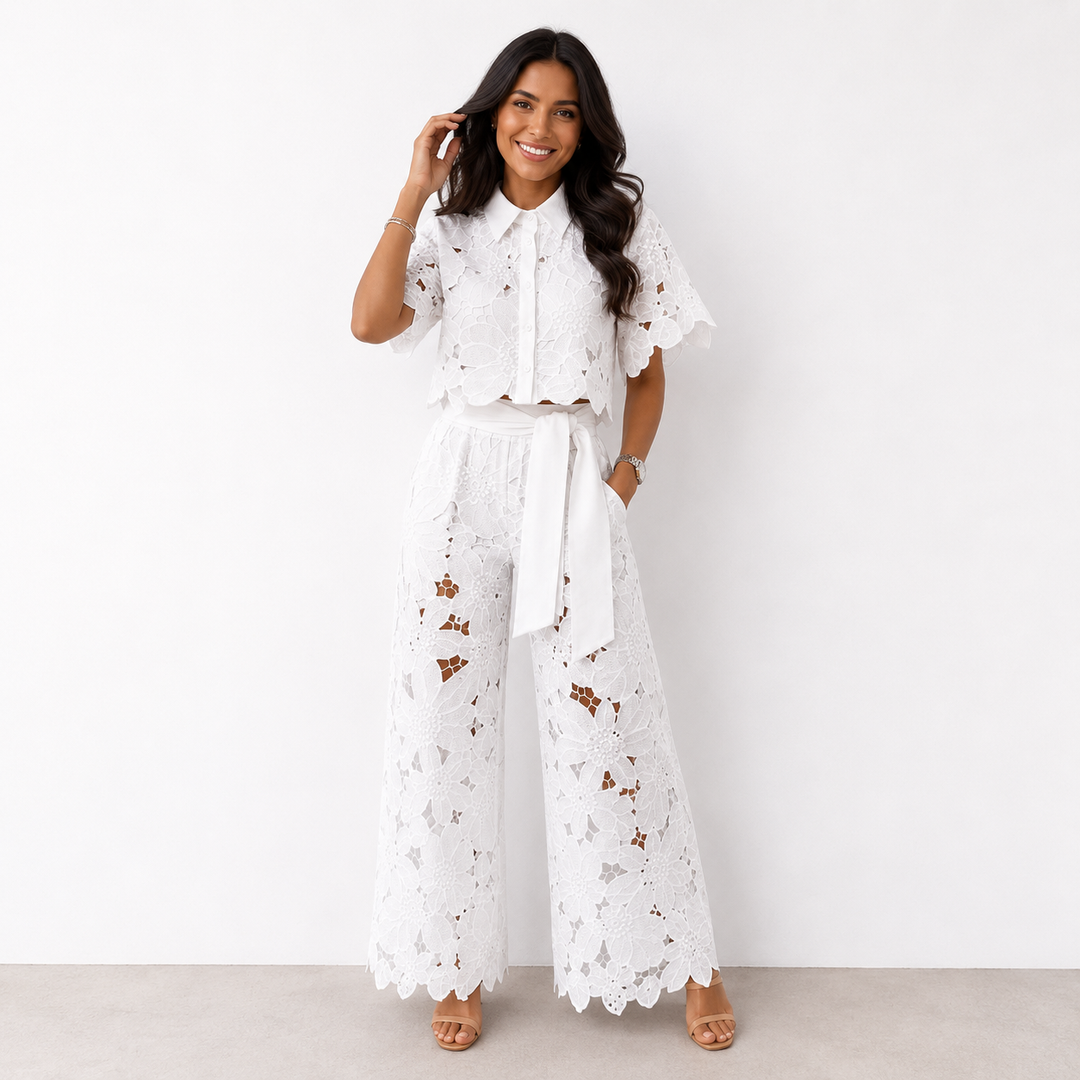 Isabela | Tijdloos tweedelig set