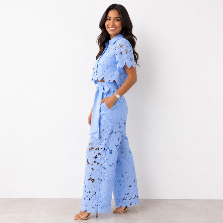 Isabela | Tijdloos tweedelig set