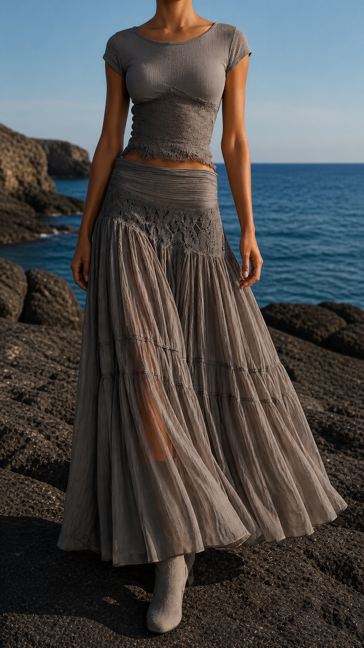 Ensemble VITORIA TOP EN JUPE