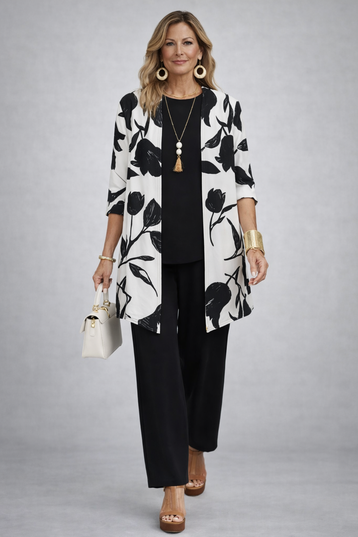 Tara – Elegante Drie-Delige Set