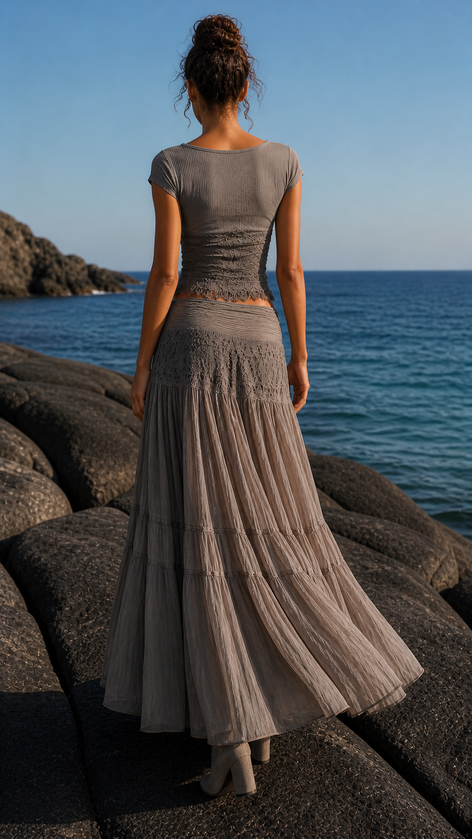 Ensemble VITORIA TOP EN JUPE