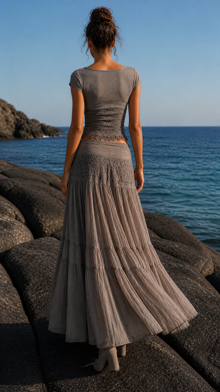 Ensemble VITORIA TOP EN JUPE