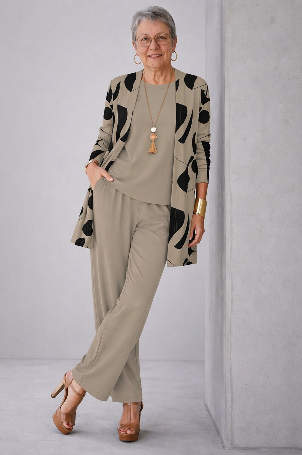 Halcyon – Elegante Drie-delige Set