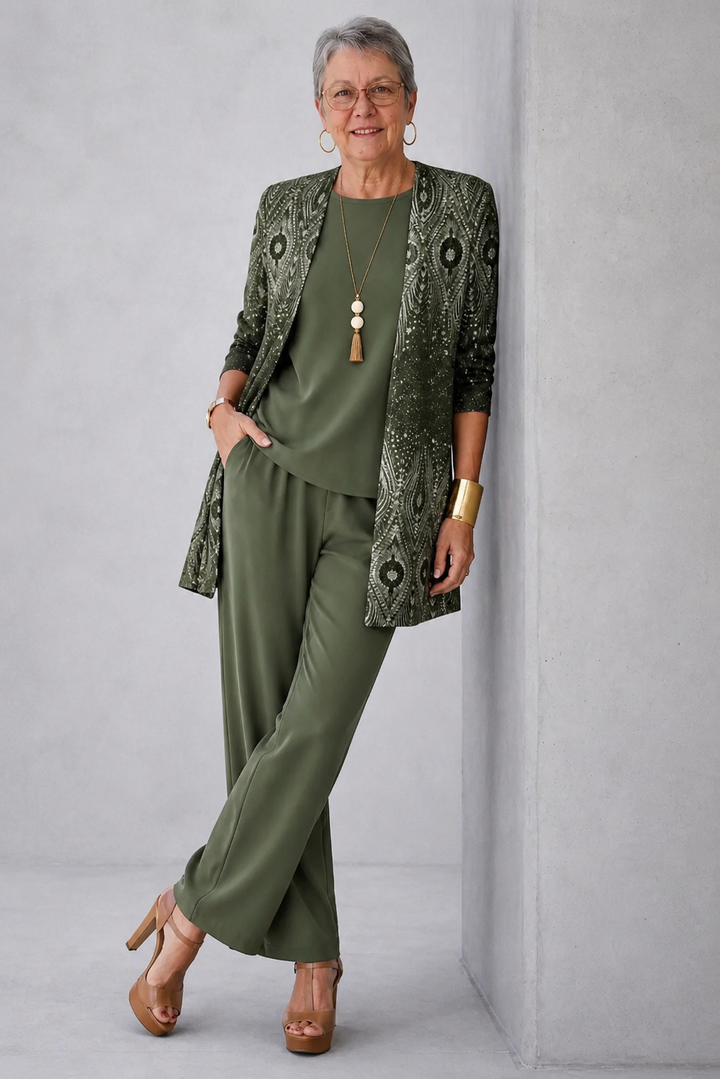Kaela – Elegant Drie-Delig Set