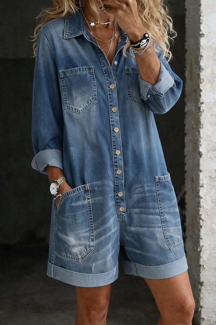 Nora | Casual korte jumpsuit