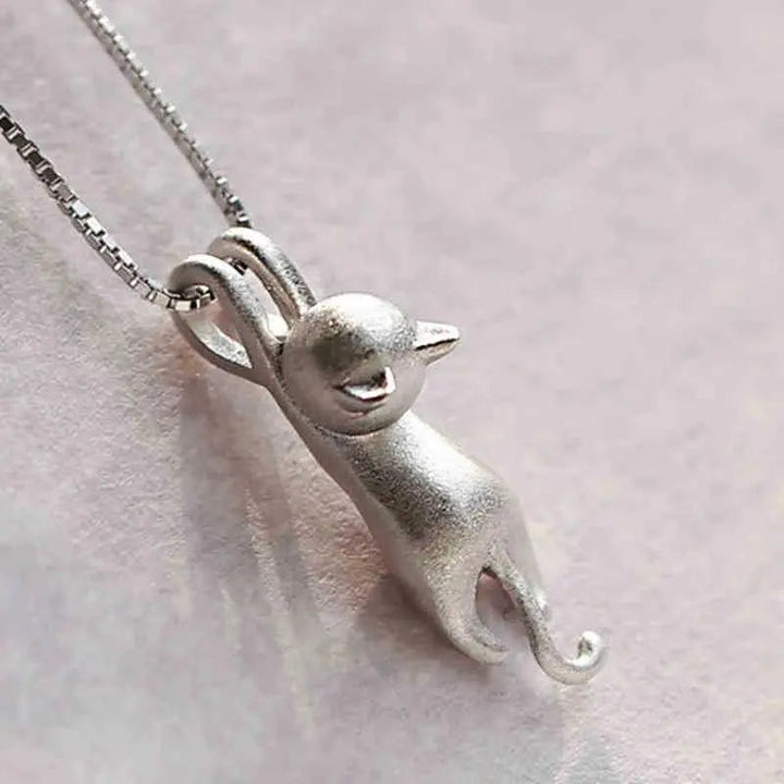Speelse collier met 925 zilveren bedels