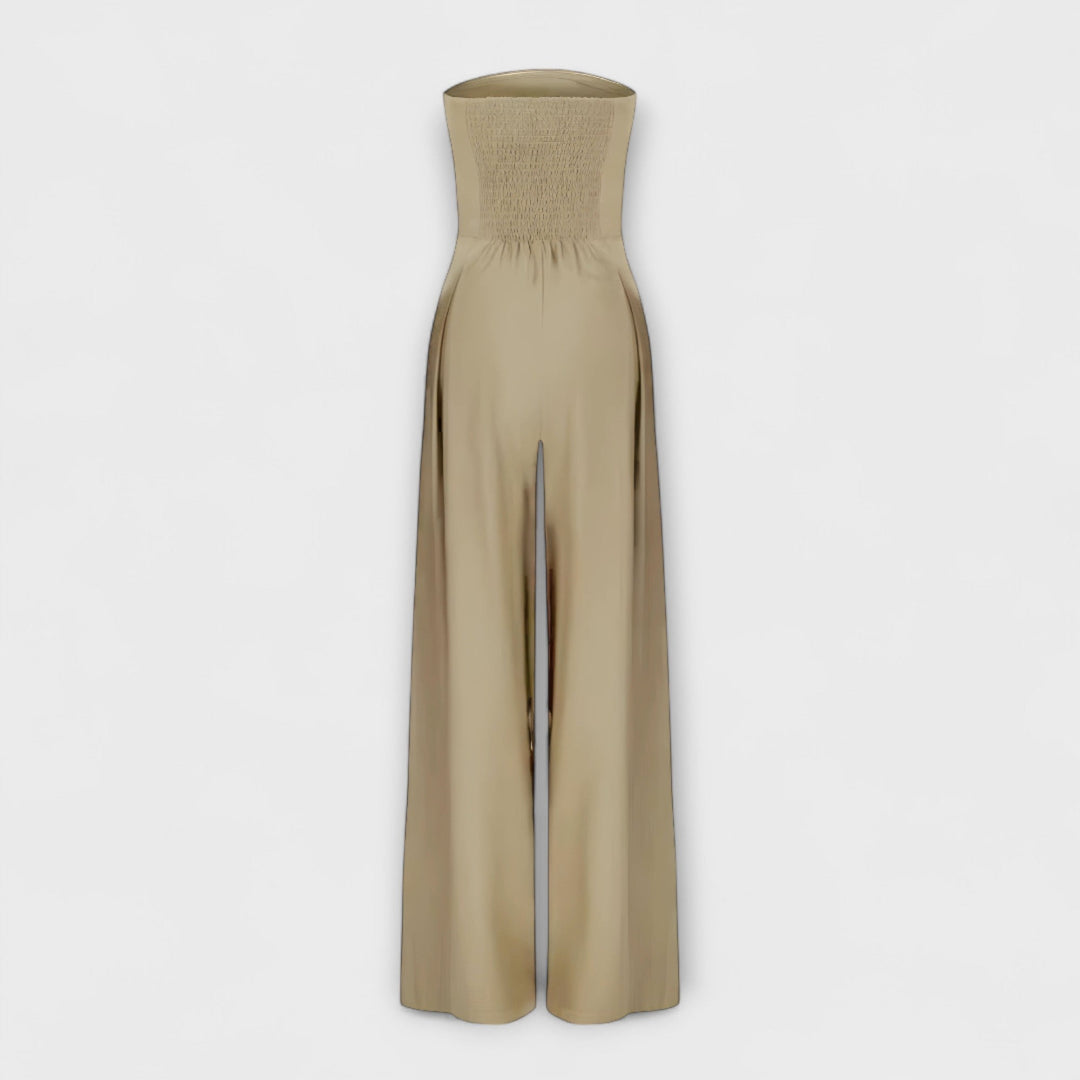 Kiora™ | Elegante strapless jumpsuit