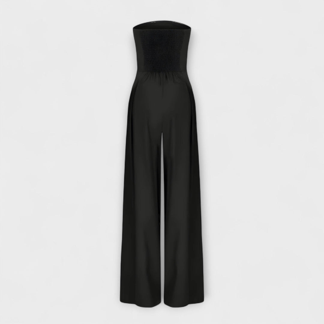 Kiora™ | Elegante strapless jumpsuit