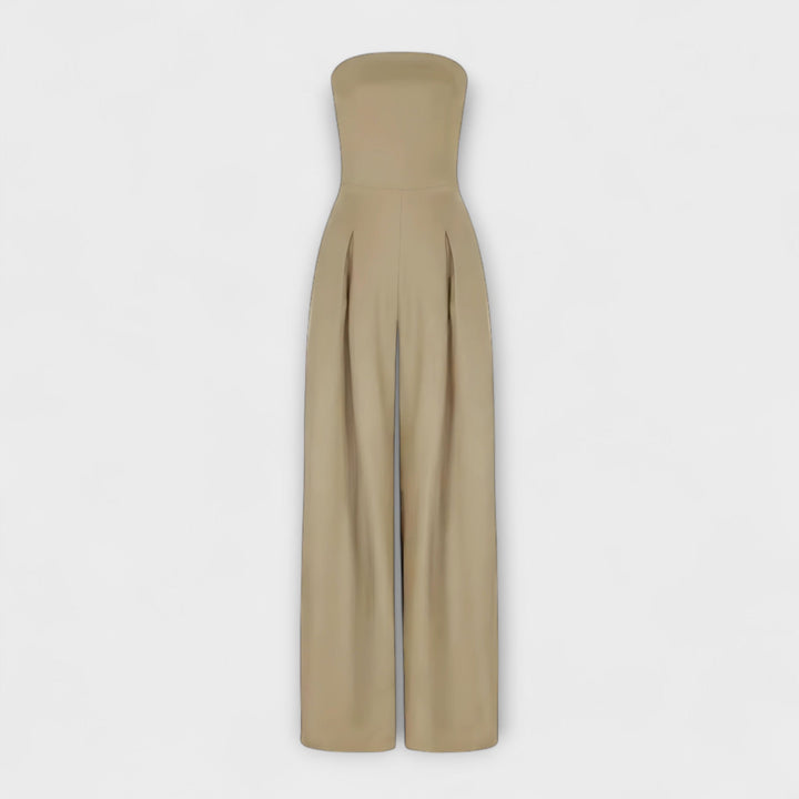 Kiora™ | Elegante strapless jumpsuit