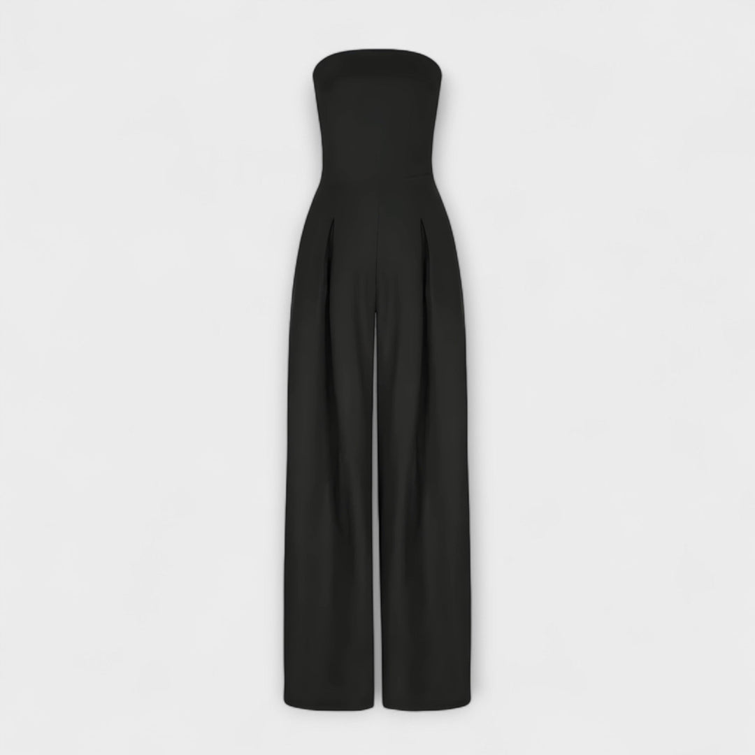 Kiora™ | Elegante strapless jumpsuit