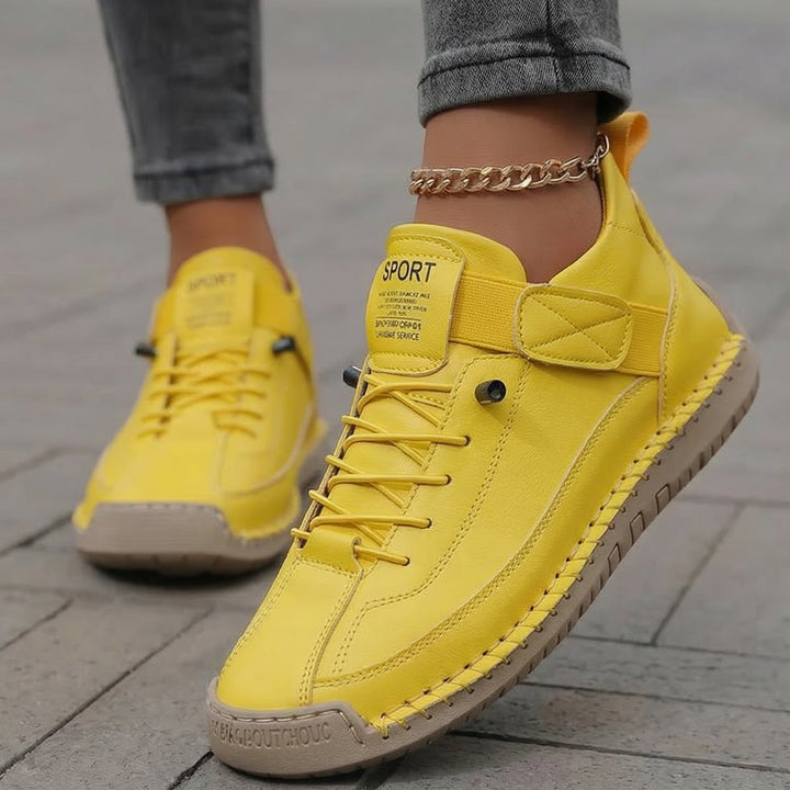 Gisela - Comfortabele orthopedische schoenen met een huideffect