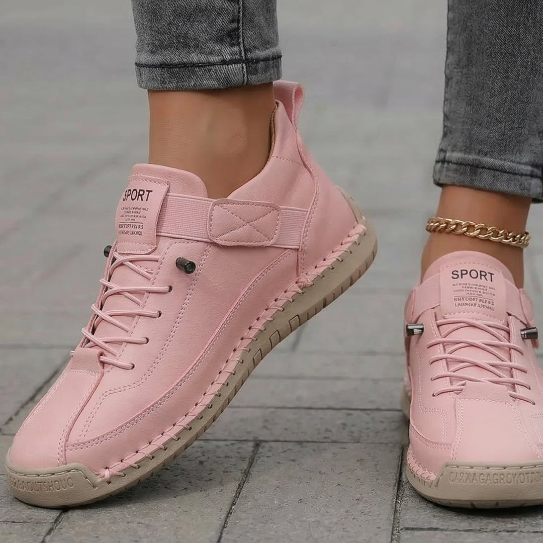 Gisela - Comfortabele orthopedische schoenen met een huideffect