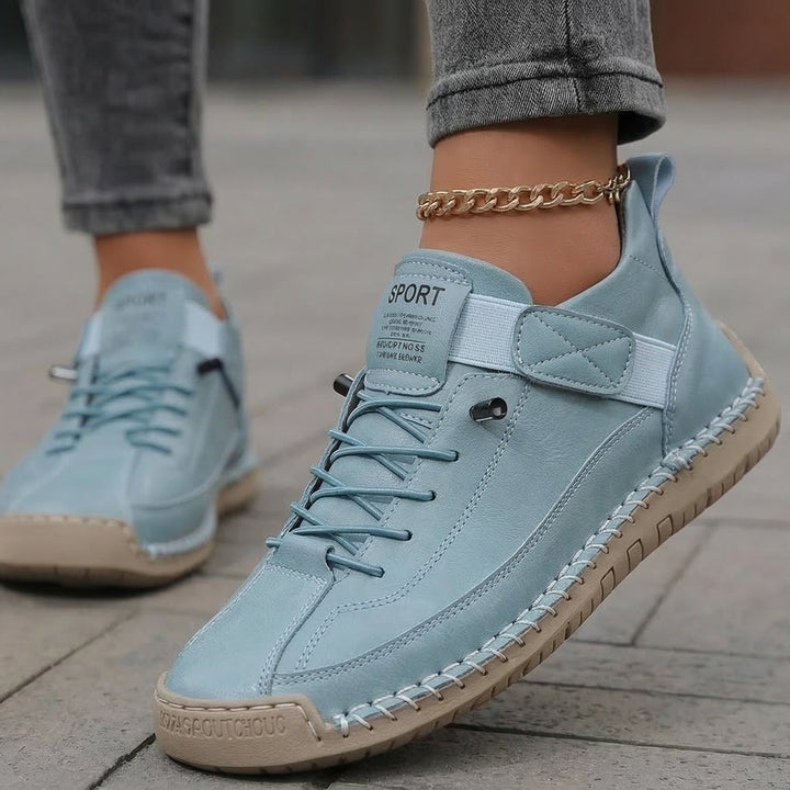 Gisela - Comfortabele orthopedische schoenen met een huideffect