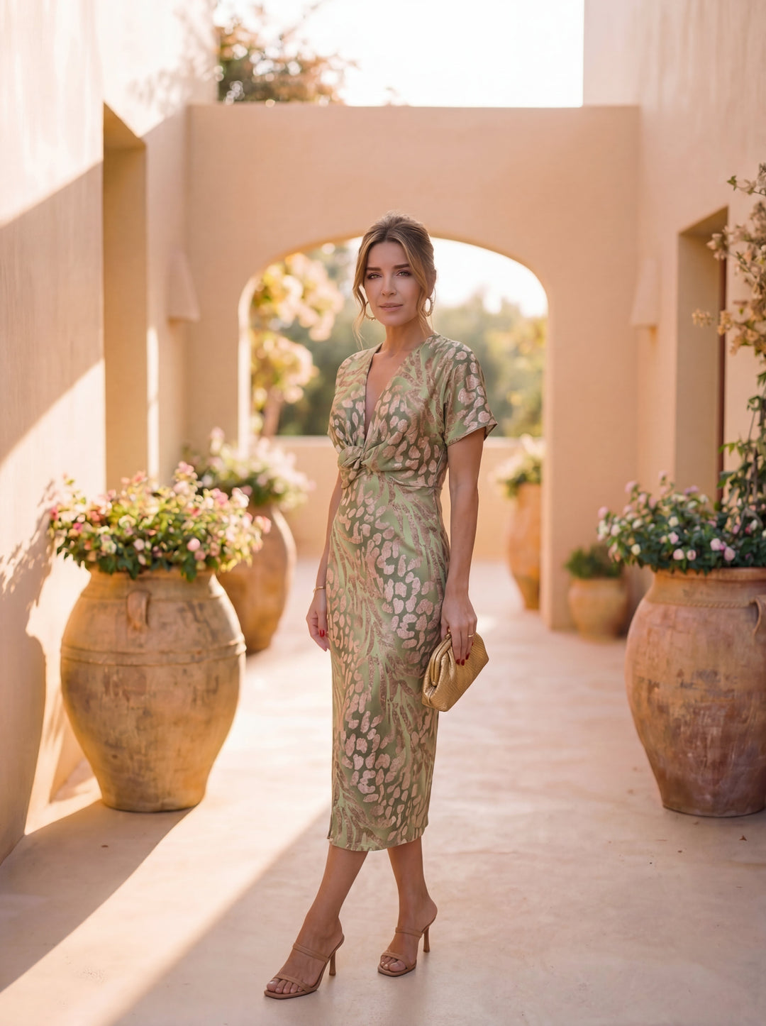 Giulia™ | Elegante jurk van lichte en vloeiende stof
