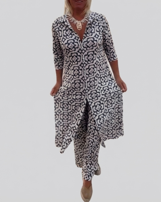 Sara™ | Set met knoopsluiting
