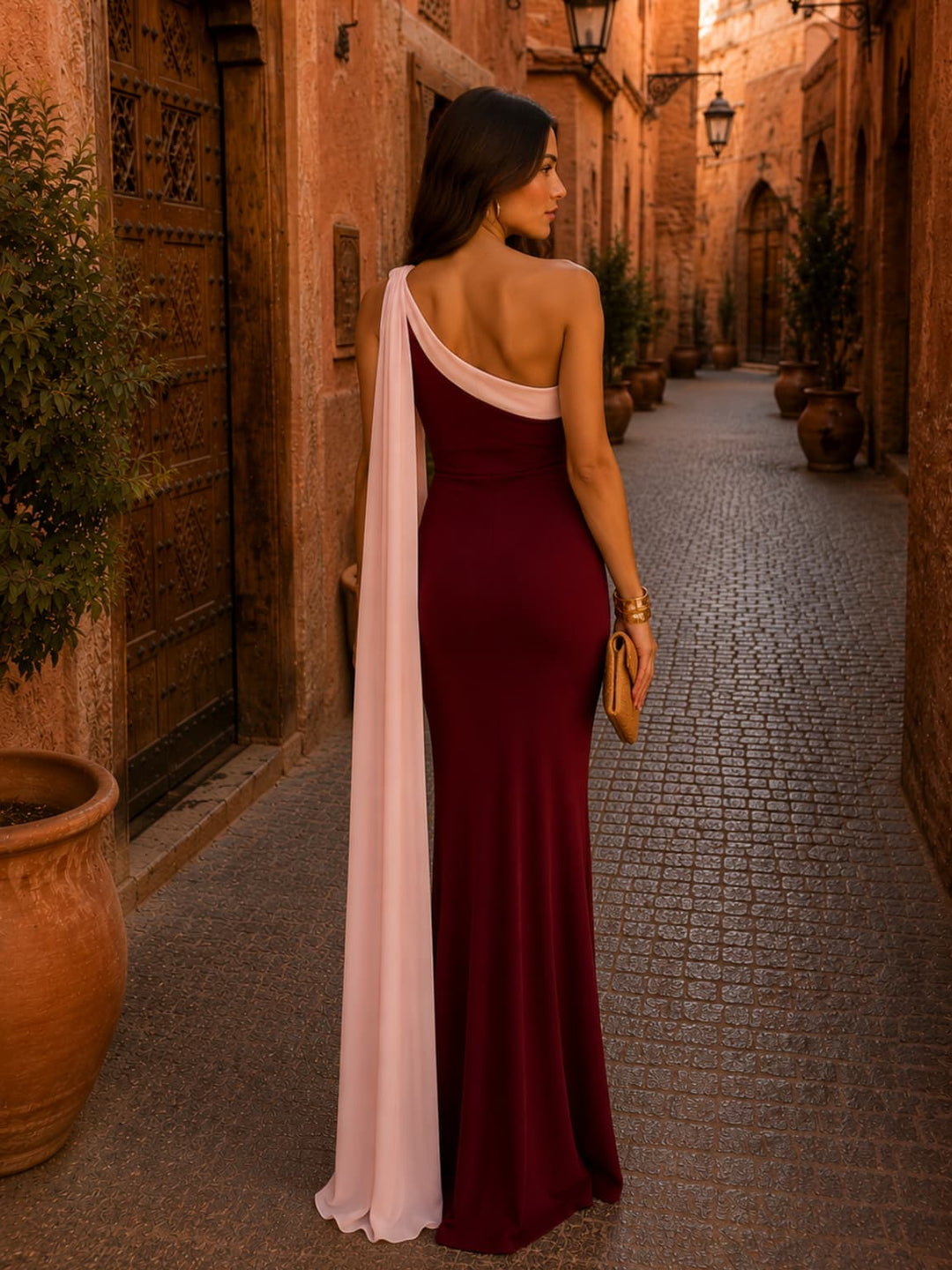 Vivian│Jurk in Bordeaux