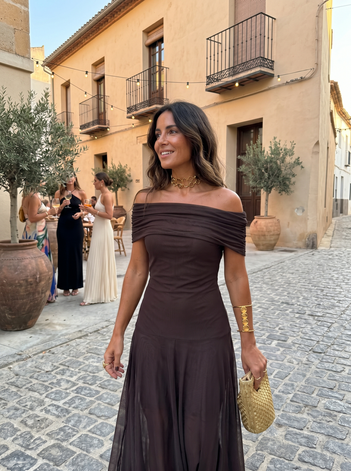 Carla | Elegante en eenvoudige maxi-jurk