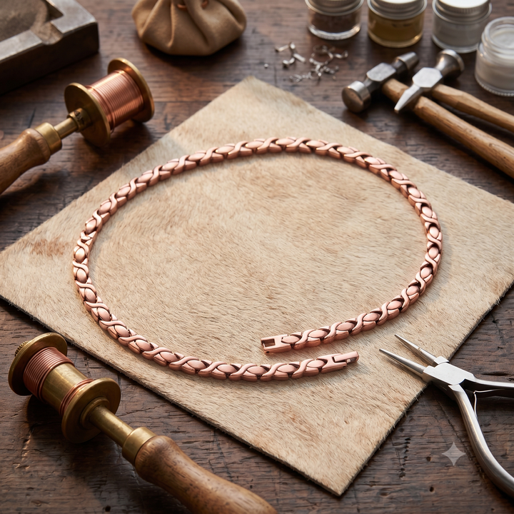 Koper Cedar Ketting van Éliane