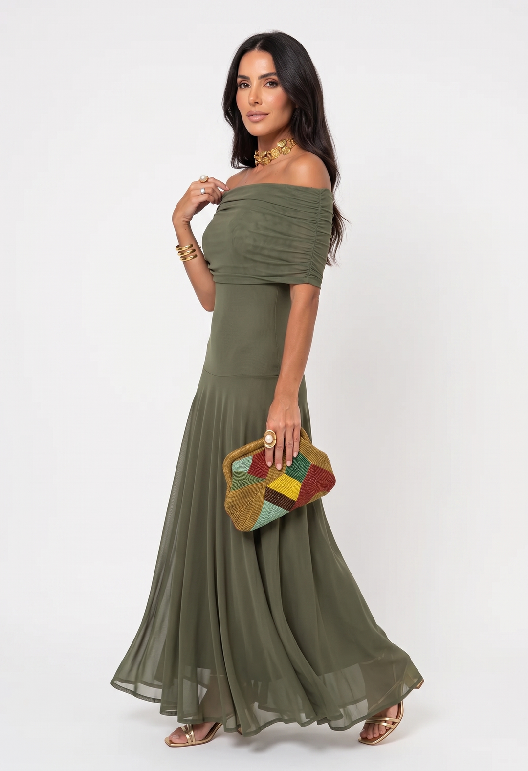 Carla | Elegante en eenvoudige maxi-jurk