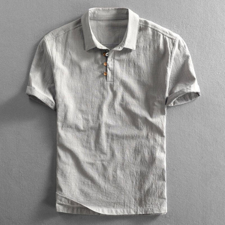 Genji - Heren Korte Mouwen Shirt in Japanse Stijl