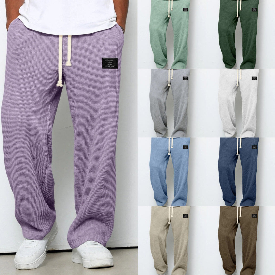Samy | Wijde broek met verstelbare taille