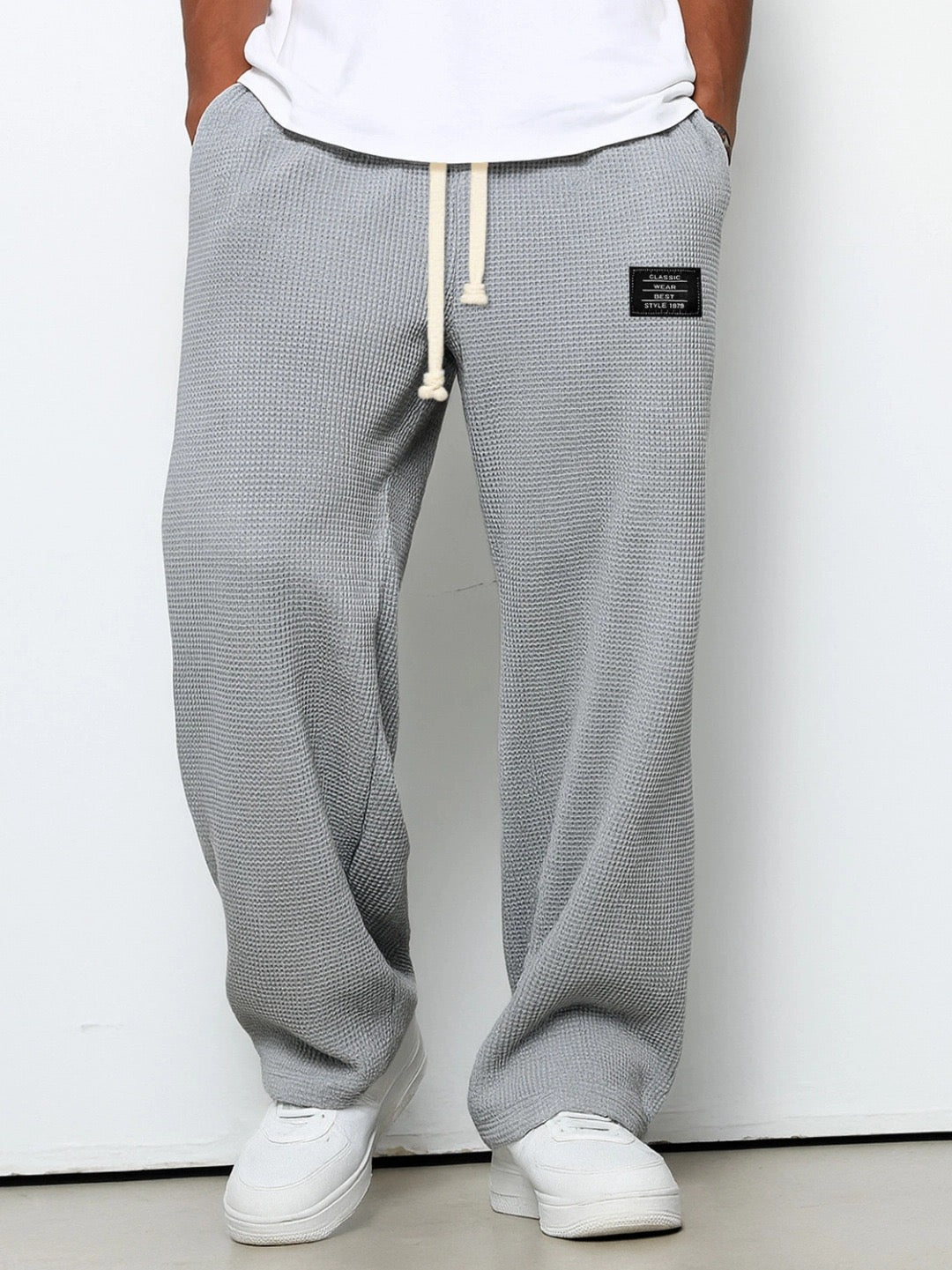 Samy | Wijde broek met verstelbare taille