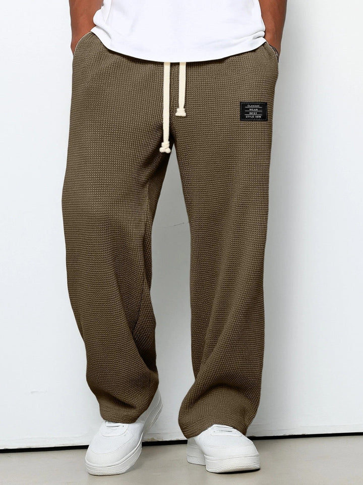 Samy | Wijde broek met verstelbare taille