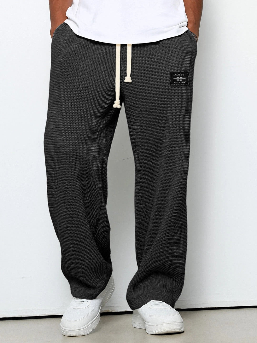 Samy | Wijde broek met verstelbare taille