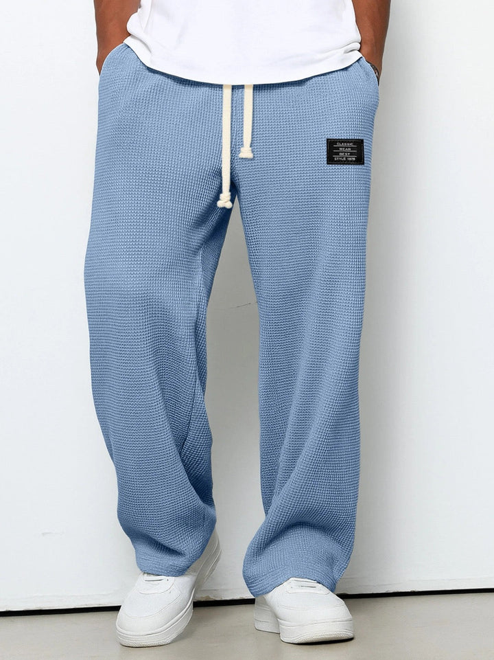 Samy | Wijde broek met verstelbare taille