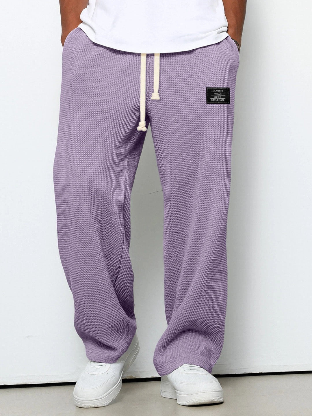 Samy | Wijde broek met verstelbare taille