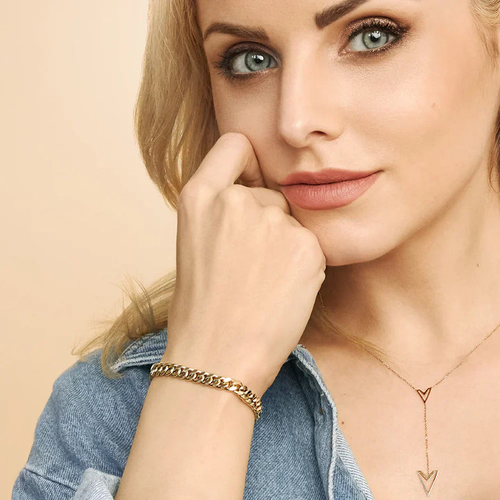 Antieke Cubaanse armband in goud