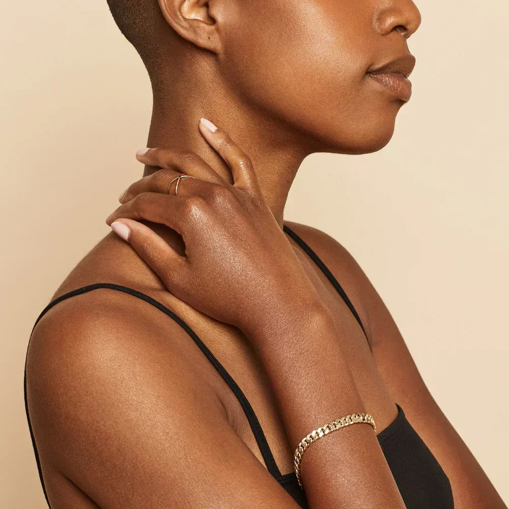Antieke Cubaanse armband in goud
