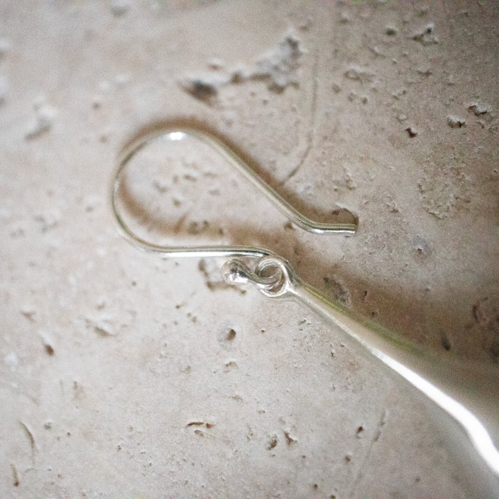Oorbellen Hanger Oorbellen Druppel van 925 Sterling Zilver